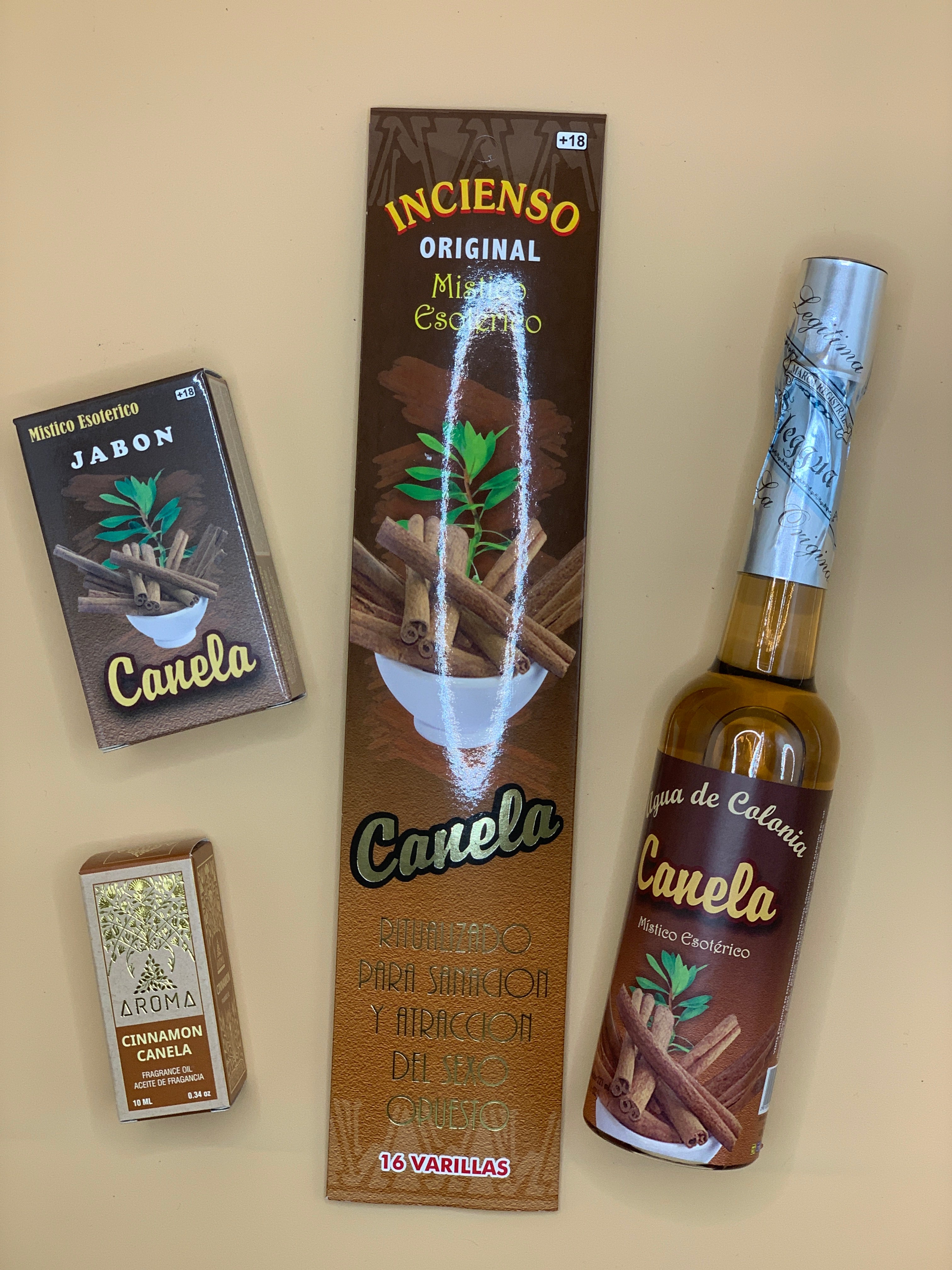 Incienso de Canela – Atracción de Abundancia y Éxito (16 varillas)