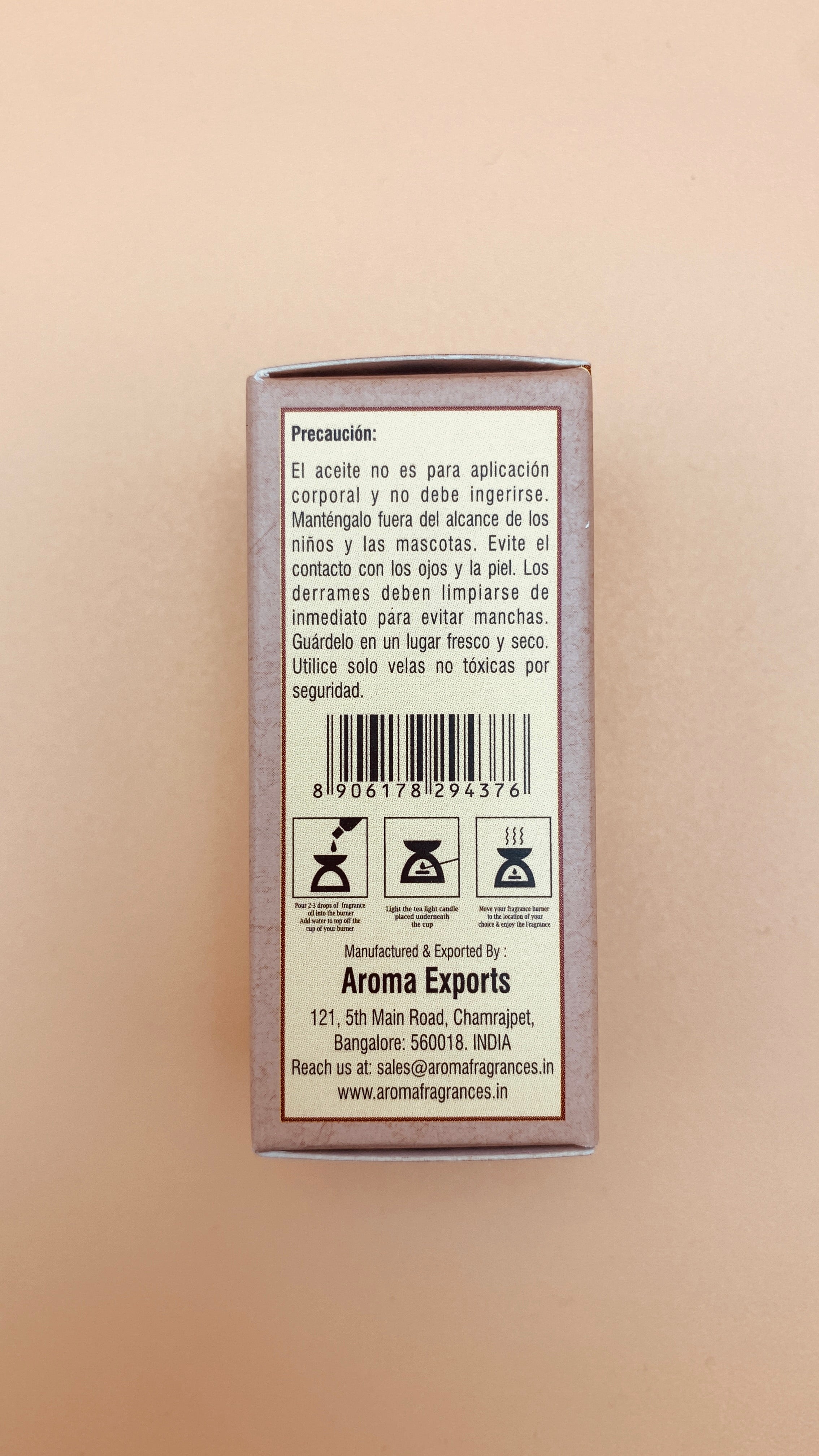 Aceite de Fragancia Canela – Esencia Concentrada para Rituales y Altar