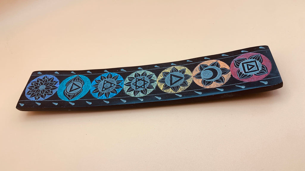 Portaincienso de Piedra de Jabón Tallada – Diseños Espirituales (25.5 cm)