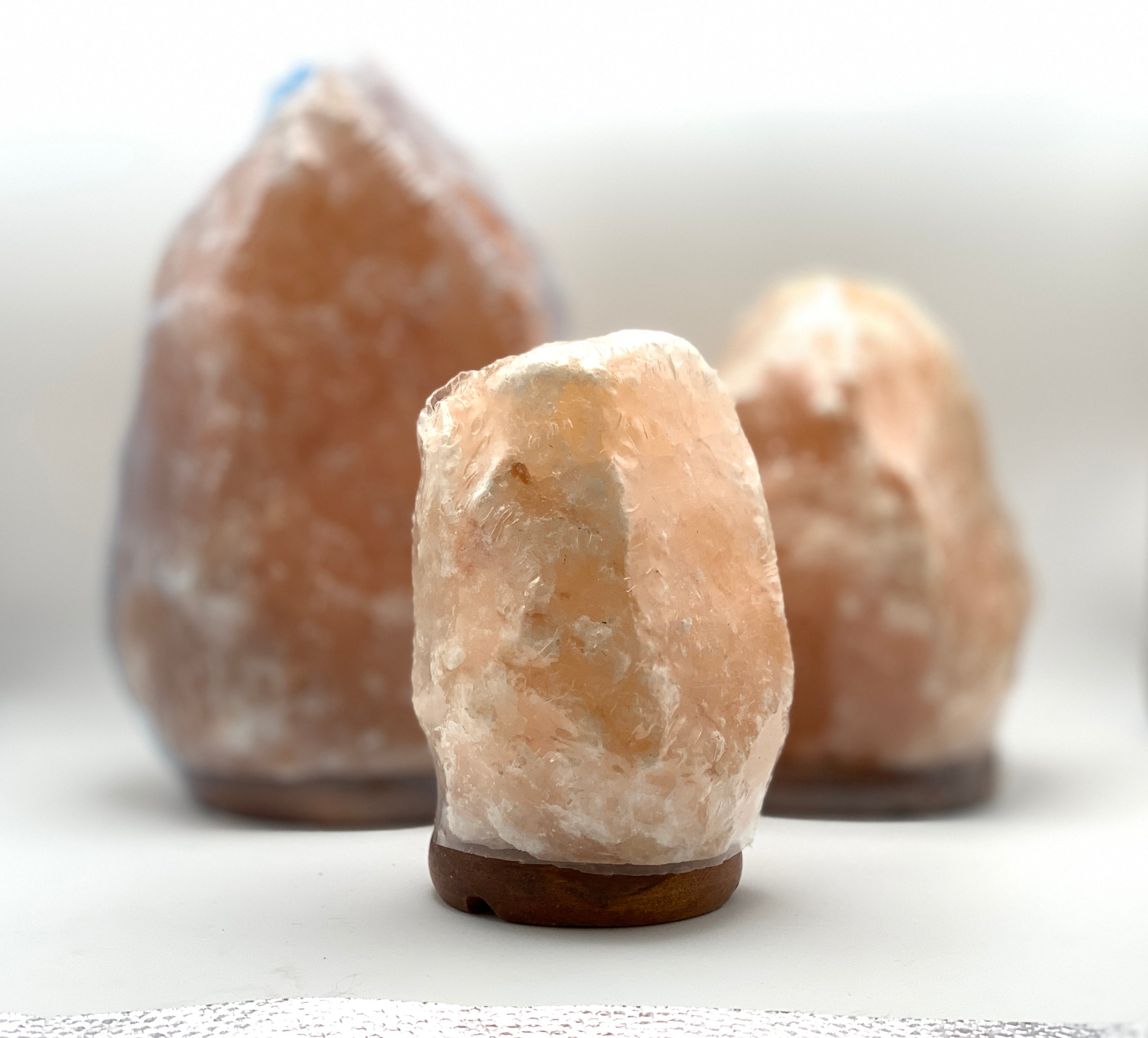 Lámpara de sal del Himalaya – luz cálida, energía armoniosa y ambiente acogedor